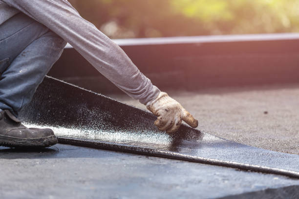 Professional Vapor Barrier Installation technician working in Carrollton, KY